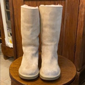 Brand new UGG tall cream boots